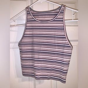 American Eagle striped tank top